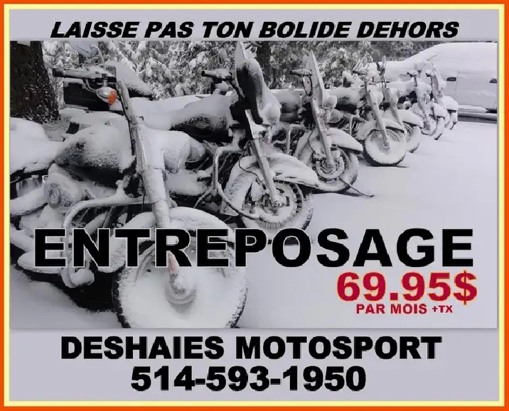 ENTREPOSAGE MOTO
