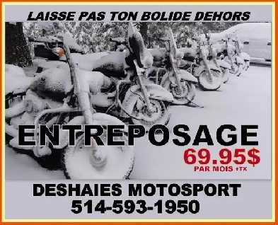ENTREPOSAGE MOTO