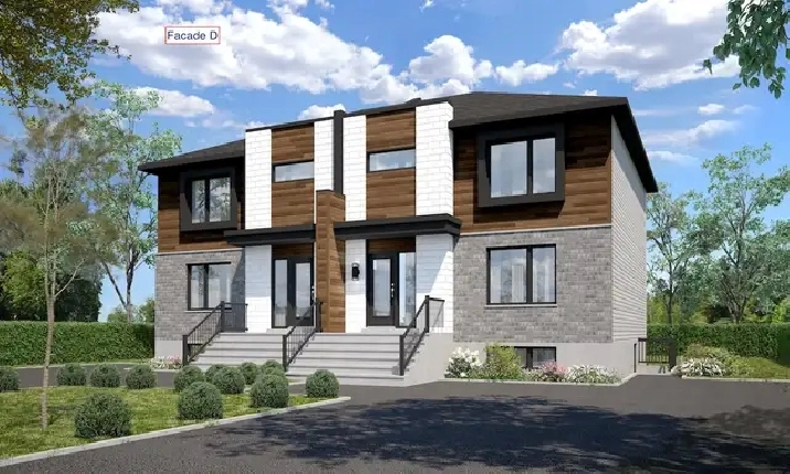 Neuf- Appartement au sous-sol à louer 3 1/2 4 electros inclus