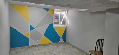 2 Bedroom Basement Apartment- 1 min walk to Humber College