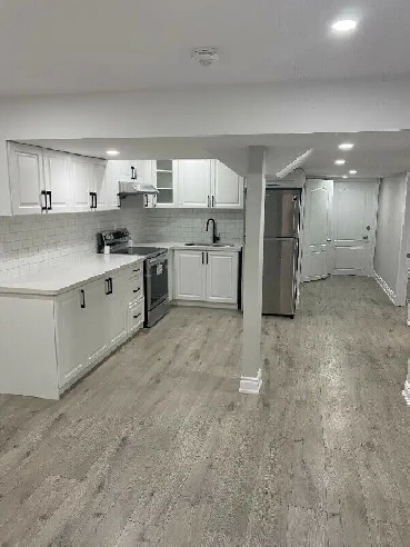 2 bedroom legal basement for rent in Brampton