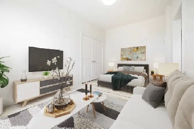 NEWLY Renovated Studio apartment in the Heart of West Broadway!