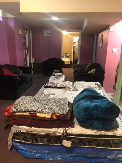 One large bedroom basement for Rent