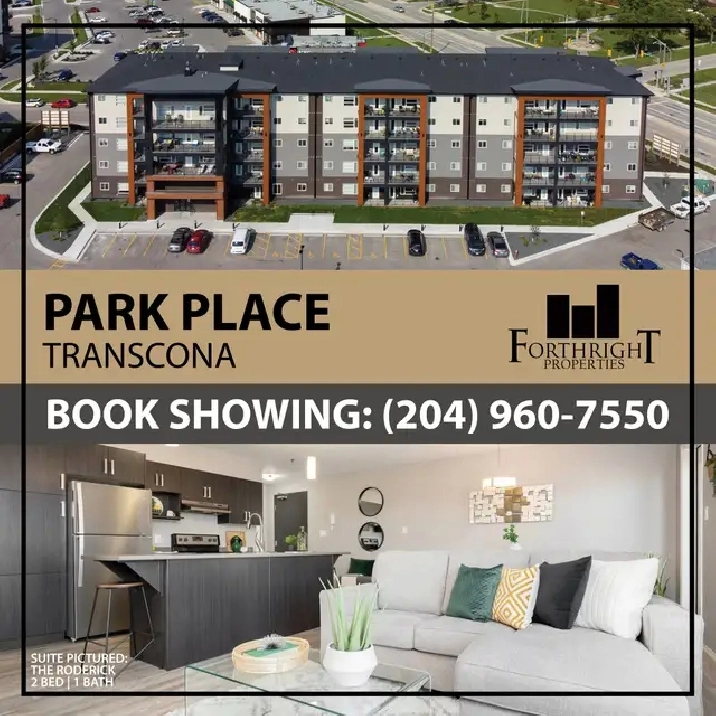 Park Place - 2 Bed - Roderick A - Winnipeg