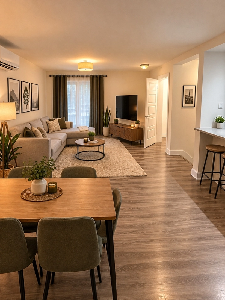 Appartement 4 1/2 à Saint-Nicolas