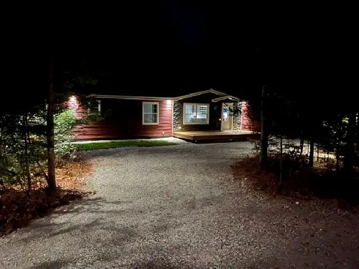 New house for sale BANCROFT  2 bedroom 1 bath on a 2.7 acre lot!
