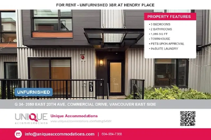 ID:5490 Spacious 3 bedroom Townhouse