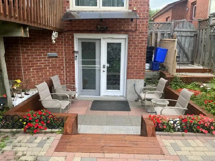 Furnished Two-Bedroom Walkout Basement Apartment – Pickering