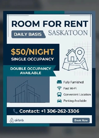 Airbnb Single Room Daily basis