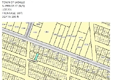 Unique LaSalle, Ontario land opportunity!