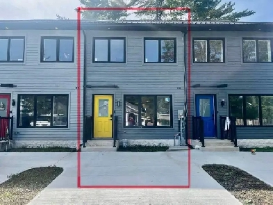 Brand New 2-Story, 3 Bedroom Unit in Bridgewater Triplex