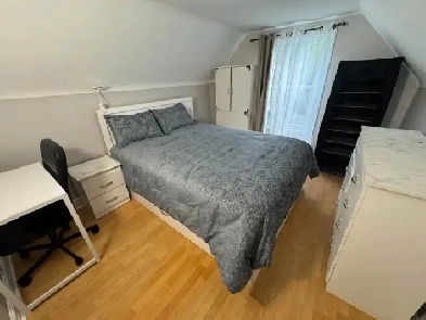 NOV 1st, Private Furnished Bedroom,in 3-Bedroom Apt, Keele/Bloor