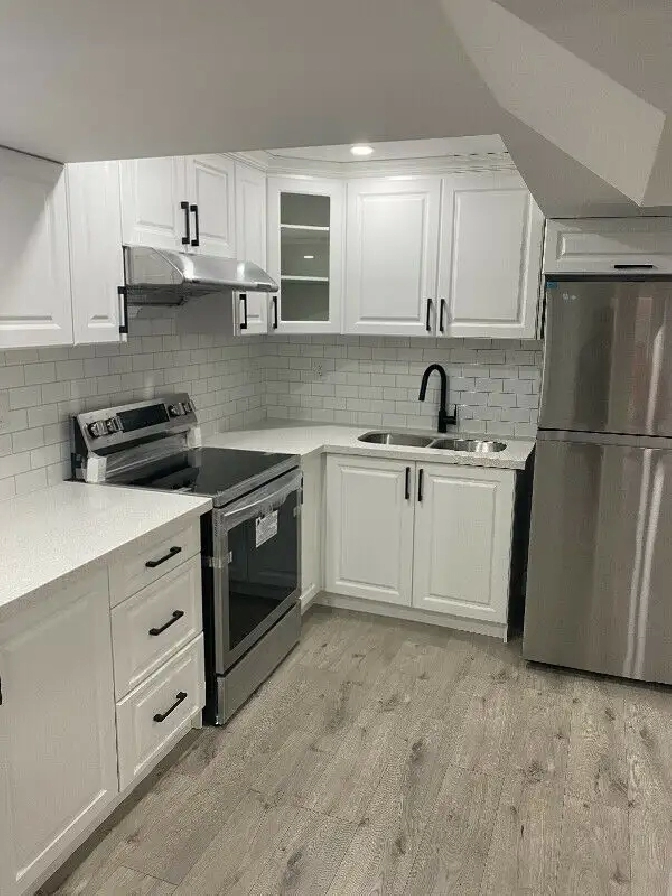 2 bedroom legal basement for rent in Brampton