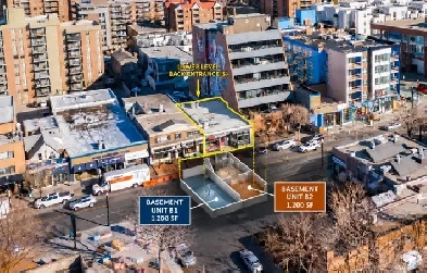 Lower level commercial opportunity on 17th Ave SW