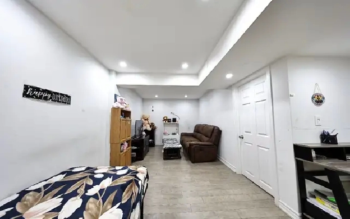 1-Bedroom Basement Apartment for Rent