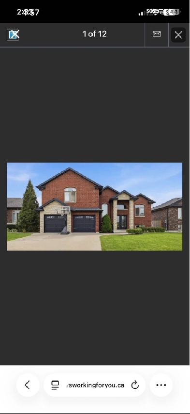 Detached home for sale ! Amazing neighborhood, Belle River