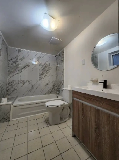Spacious 2-Bedroom Basement | Separate Entrance   Parking
