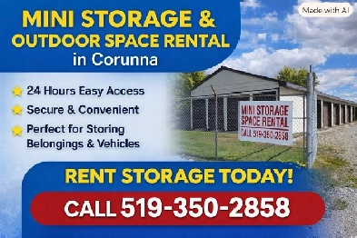 Mini Storage Units in Corunna