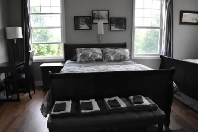 BIRD’S EYE VIEW – Spacious Furnished Room with Private Bath