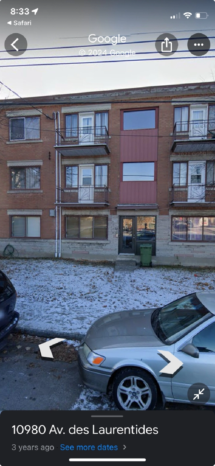 Huge 4.5 in Montreal-Nord (proche Ahuntsic)