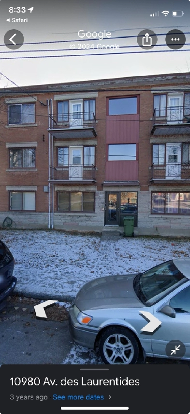 Huge 4.5 in Montreal-Nord (proche Ahuntsic)