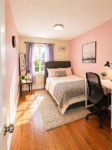 FURNISHED PRIVATE ROOM - STCLAIR & MIDLAND- 2 MINS TO SCARB. GO