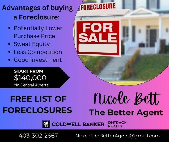 Free List for Foreclosures