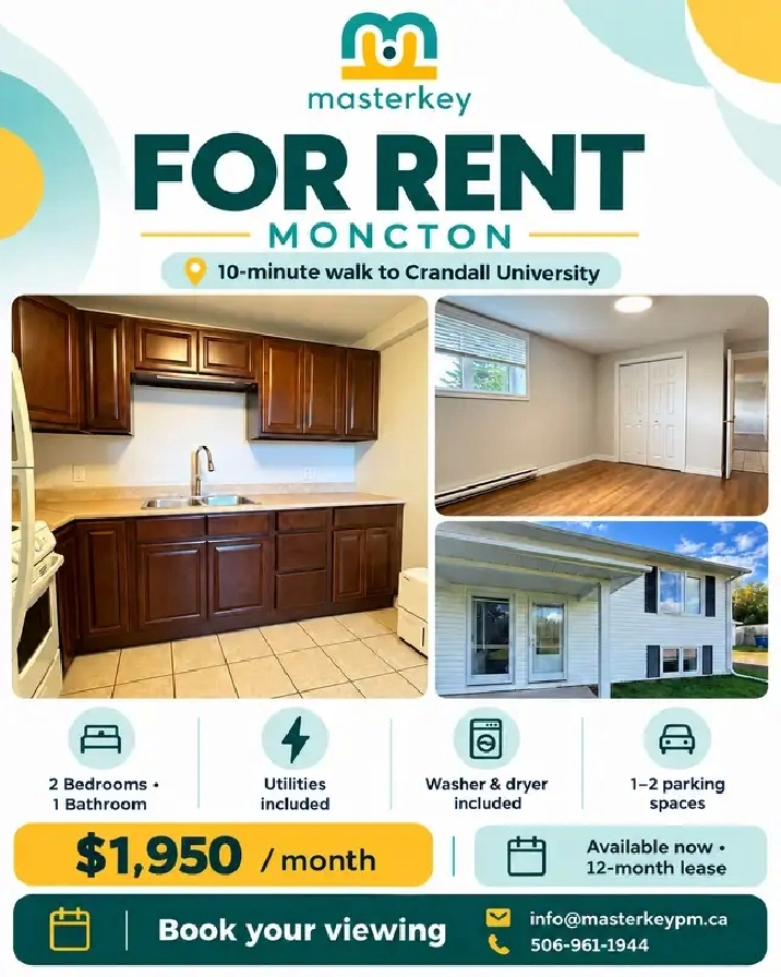 2-Bedroom Lower-Level Apartment | Utilities Included