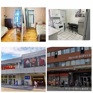 1 minute walk from Dufferin Station move in Nov.1