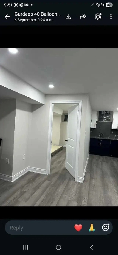 Basment available