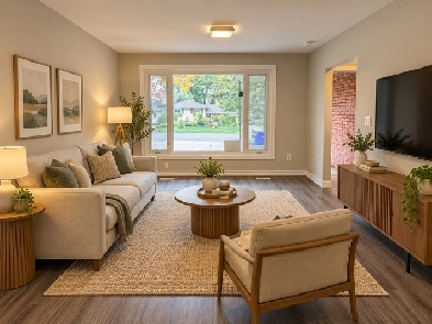 Renovated 3 Bed, 2 Bath Main Floor | 3 Parking, Laundry & Yard