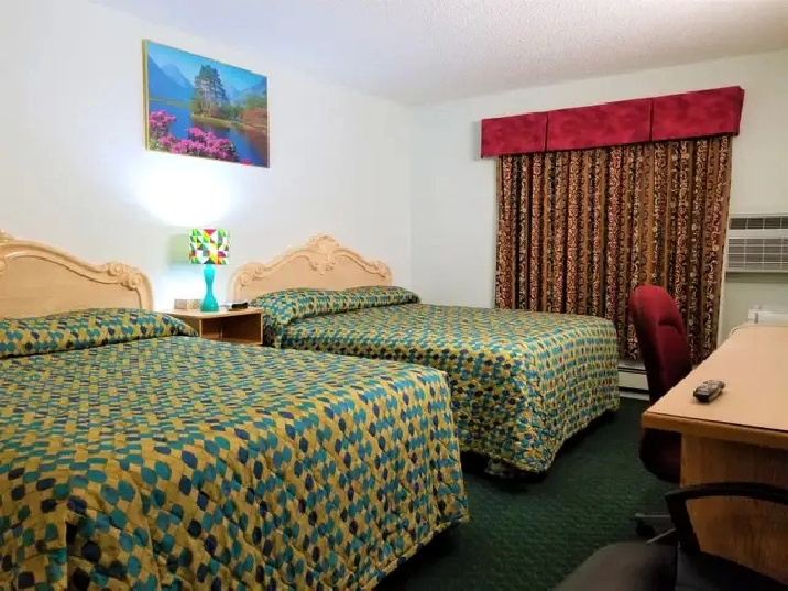 Monthly Room Rental, Daily Cleaning, $1200 including Tax!