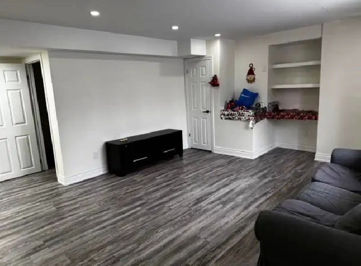 2 bedroom legal basement for rent in milton