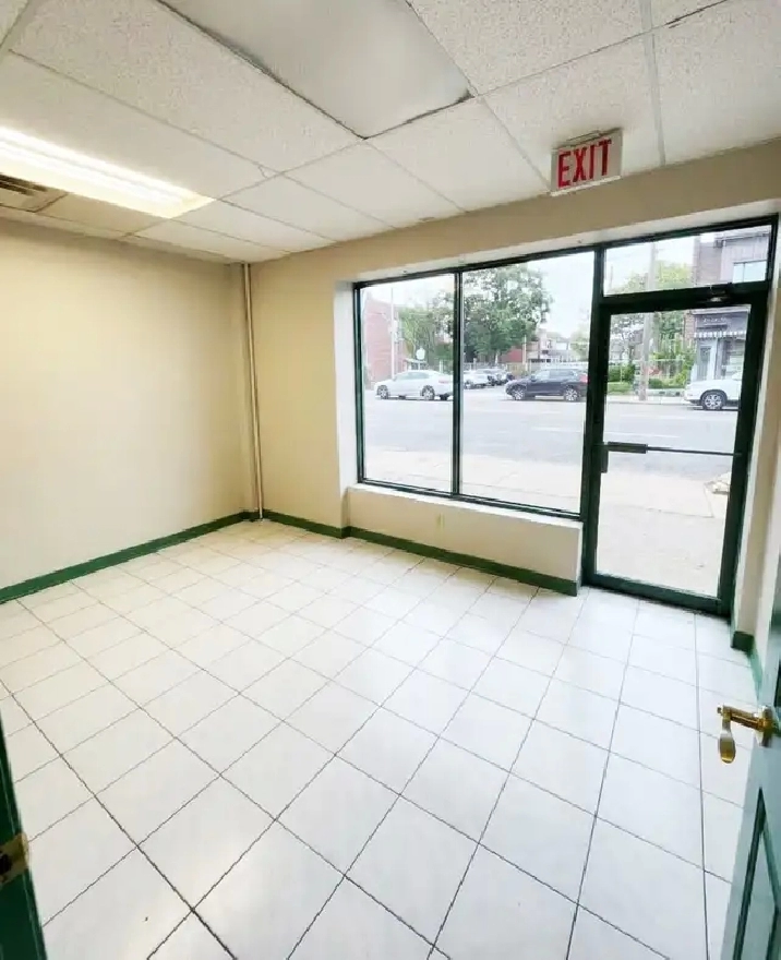 Inspiring Main Floor Commercial Space for Lease,Toronto Junction