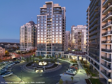 One bedroom condo at Fountain Condos in Thornhill