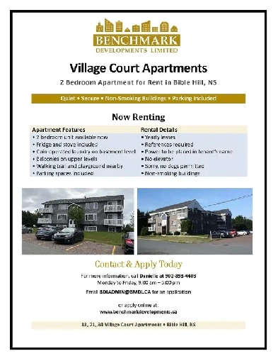 Village Court Apartments for Rent