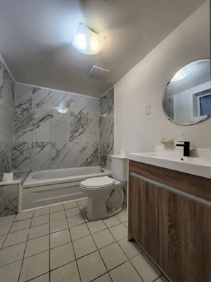 Spacious 2-Bedroom Basement | Separate Entrance   Parking