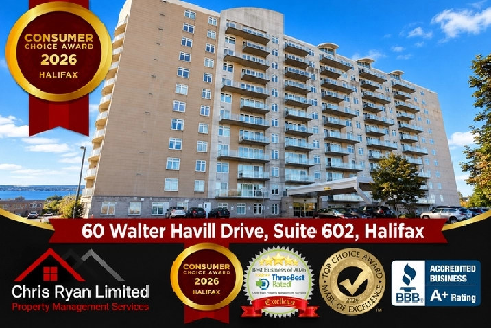 Amazing HFX 2bed/2bath condo/Heat-pump - VIDEO TOUR!