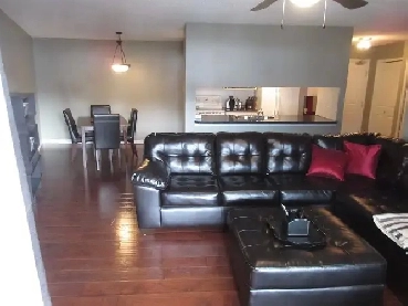 Top floor  1 bedroom furnished condo heated parking,  storage