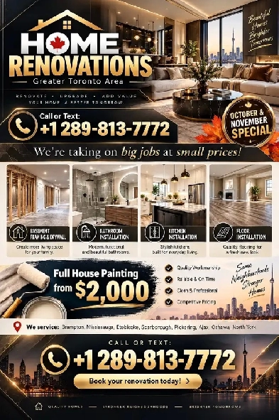 Painting specials !