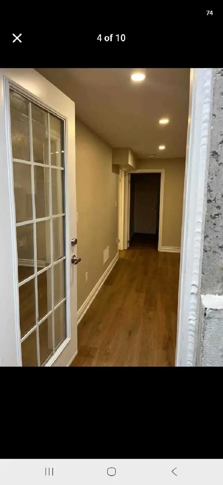 Basement apartment in London Ontario