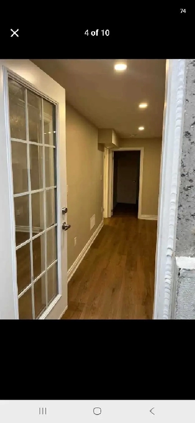 Basement apartment in London Ontario