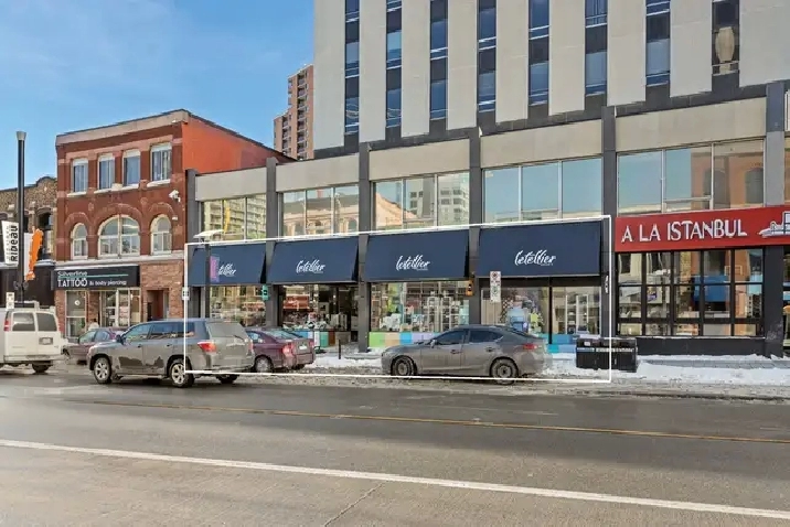 Retail QSR Opportunities for Lease | 146 Rideau Street