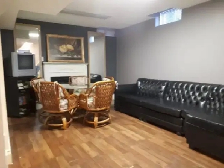 Basement for single lady