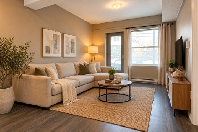 3 1/2 RÉNOVÉ • LONGUEUIL • 1 STATIONNEMENT • DISPONIBLE