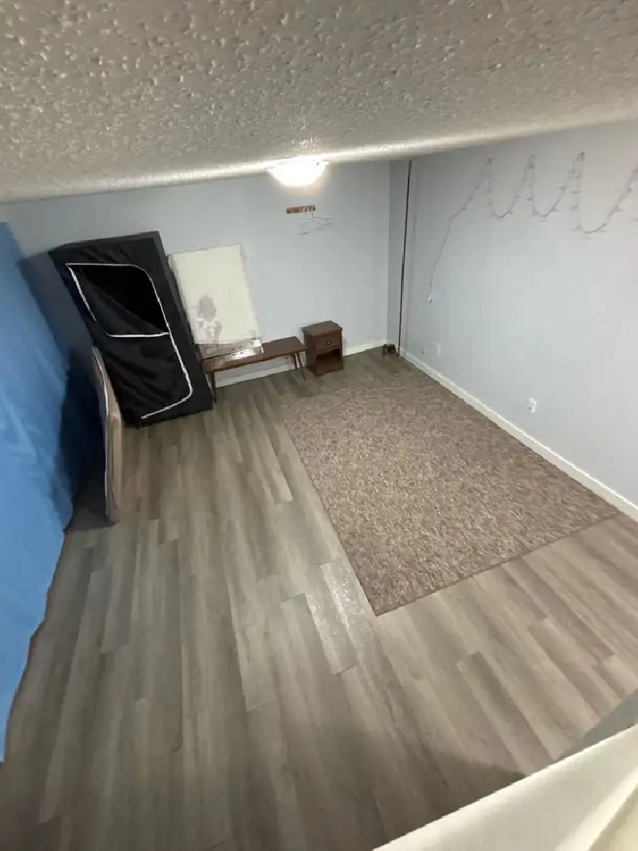 basement room for rent.