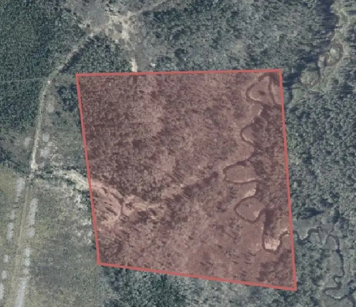 36AC Northern Ontario Waterfront on Creek! Bordering Crown Land!