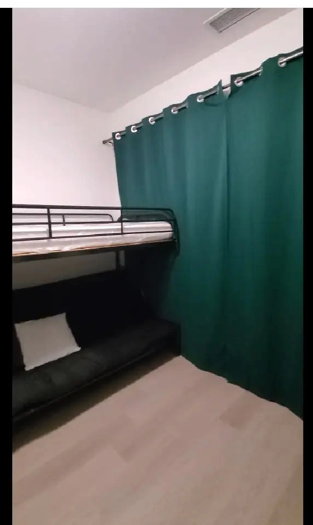 Furnished LUXURY Room with big balcony in NEW condo M city, gym