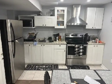 Two bedroom basement apartment to rent in Brampton