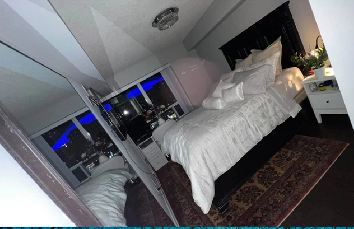 Furnished Private Master bedroom and Bathroom, King/John,Nov 1st